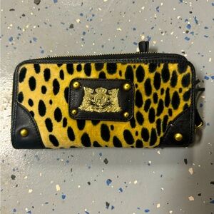 Juicy Couture leopard Wallet